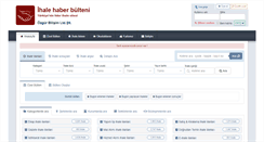 Desktop Screenshot of ihalehaberbulteni.com